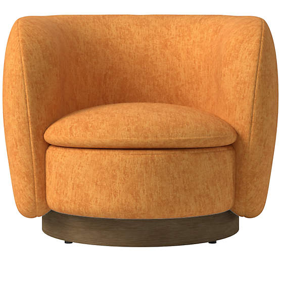 Muir Swivel Chair Dream Ginger Tea by Lawson-Fenning