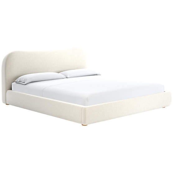 Diana King Bed Nomad Snow