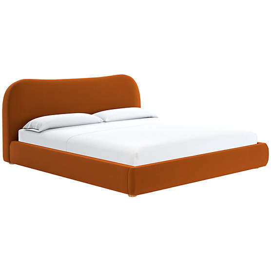 Diana King Bed Luca Russet