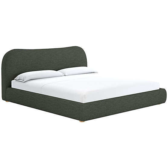 Diana King Bed Curious Evergreen