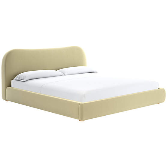Diana King Bed Luca Camel