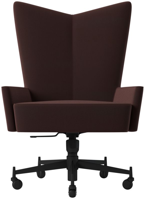 Bowtie Office Chair Model 3002 Luca Espresso - image 0 of 2