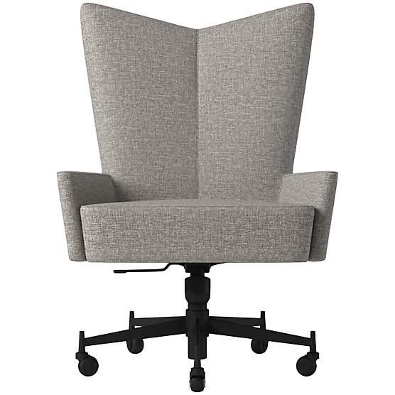 Bowtie Office Chair Model 3002 Taylor Felt Grey