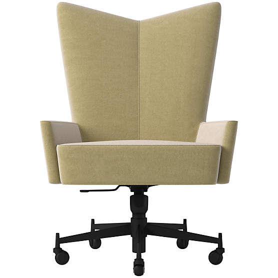 Bowtie Office Chair Model 3002 Luca Camel