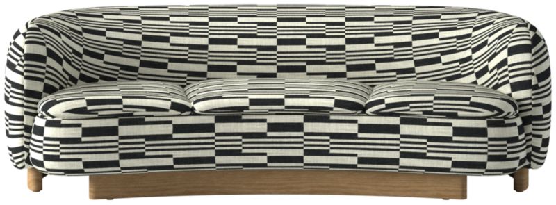 Muir Curved Sofa Piano Domino by Lawson-Fenning - image 0 of 7