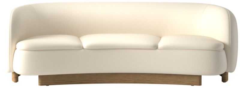 Muir Curved Sofa Kanvas Sand by Lawson-Fenning - image 0 of 7