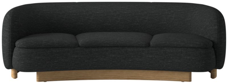 Muir Curved Sofa Curious Ebony by Lawson-Fenning - image 0 of 7