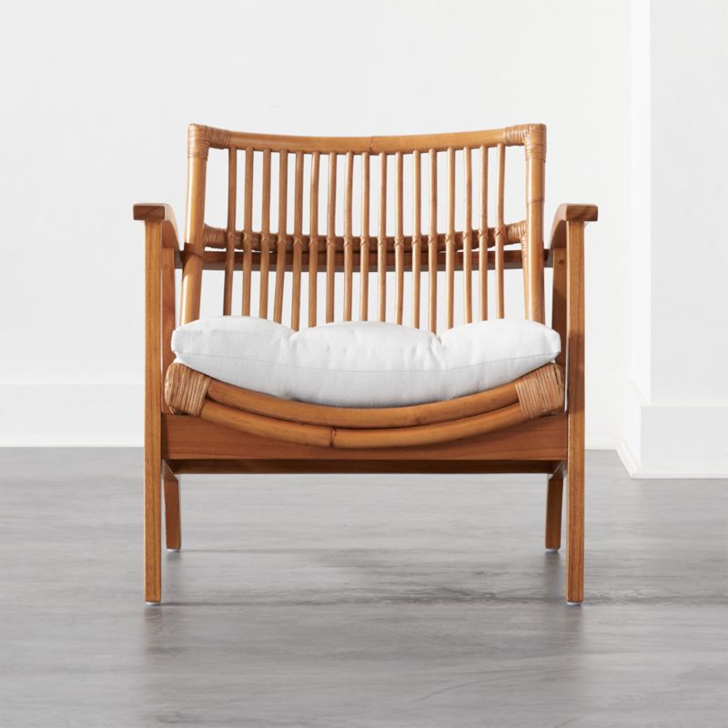 Rattan shop chair cb2