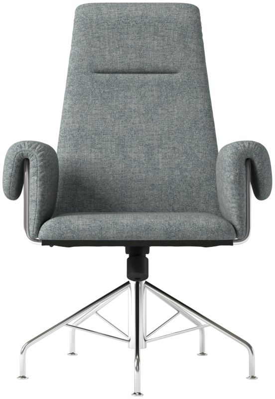 Viewing product image Saviti Office Chair Nomad Charcoal - image 1 of 9