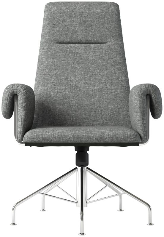 Viewing product image Saviti Office Chair Hatch Charcoal - image 1 of 9