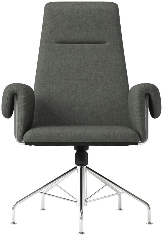 Saviti Offce Chair Taylor Charcoal - image 0 of 9