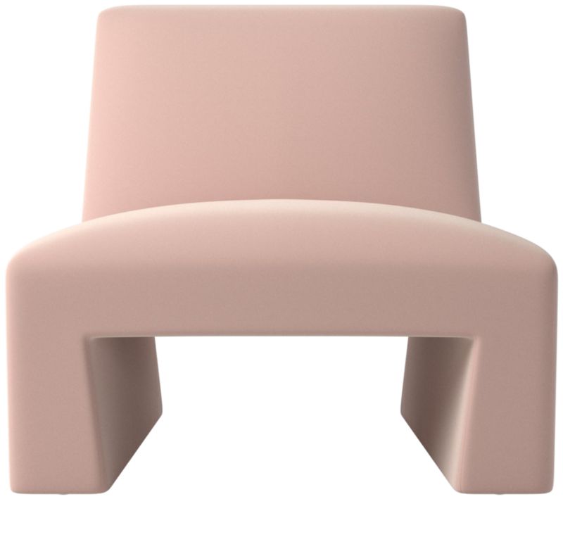 Dario Dale Blush Lounge Chair - image 0 of 8