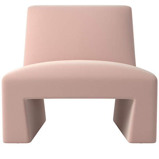 Dario Dale Blush Lounge Chair