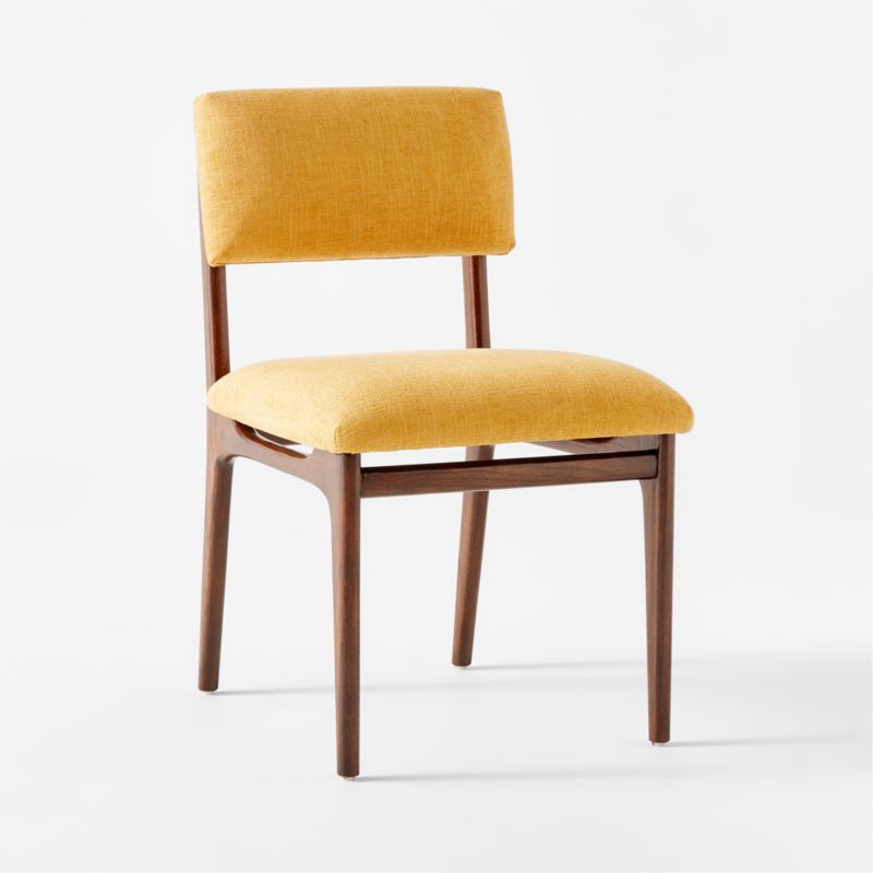 Yellow modern dining online chairs