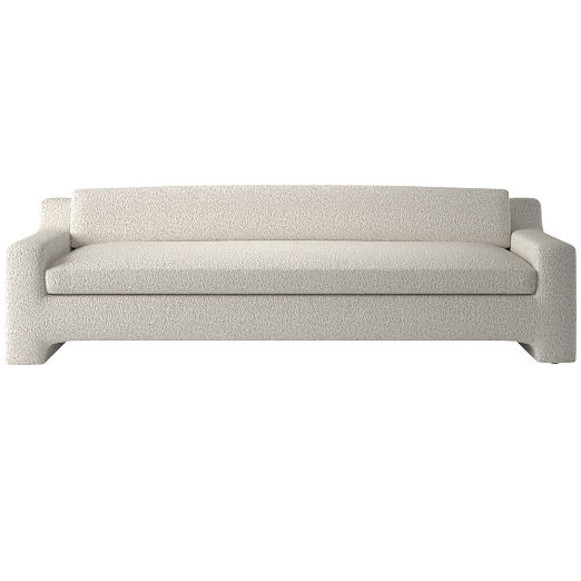 Durant Bloce Grey Fabric Sofa