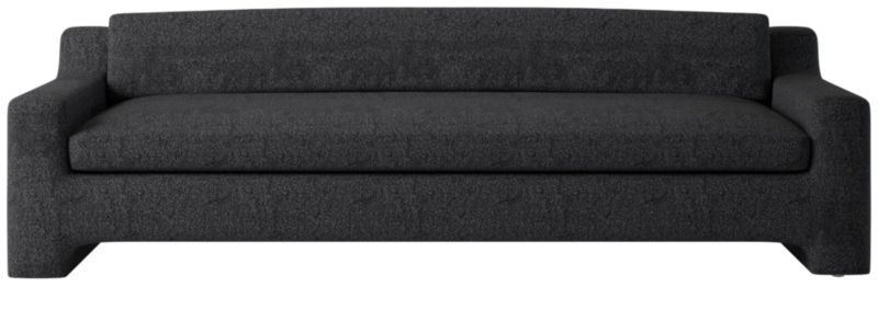 Durant Bloce Noir Fabric Sofa - image 0 of 8