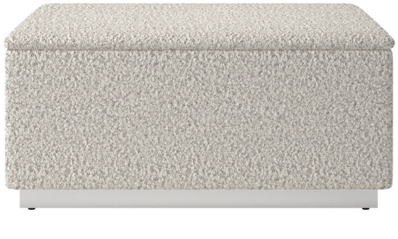 Salon Ottoman Bloce Grey - image 0 of 6