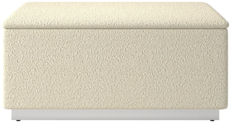 Salon Ottoman Bloce Cream - image 0 of 6