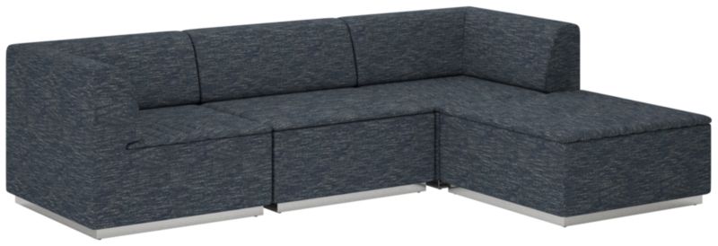 Salon 4-Piece Sectional Sofa Curious Eclipse - image 0 of 7