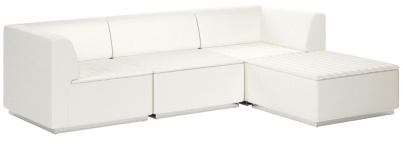 Salon 4-Piece Sectional Sofa Dream Pina Colada - image 0 of 7