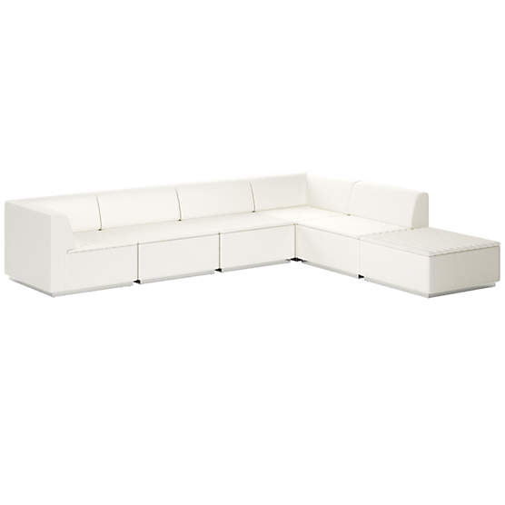 Salon 6-Piece Sectional Sofa Dream Pina Colada