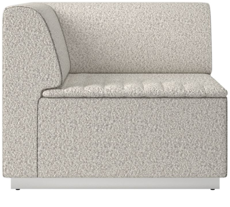 Salon Corner Chair Bloce Grey - image 0 of 7