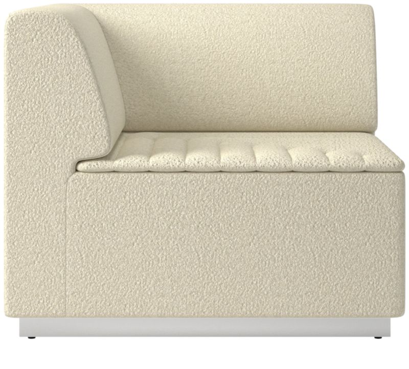 Salon Corner Chair Bloce Cream - image 0 of 7