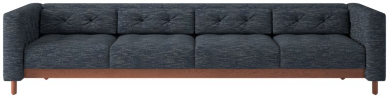 Marconi 4-Seater Tufted Sofa Curious Eclipse by Gianfranco Frattini - image 0 of 8