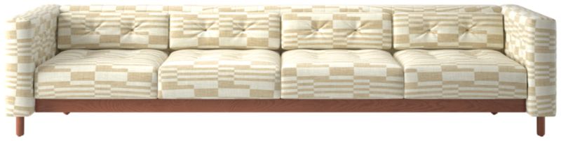 Marconi 4-Seater Tufted Sofa Piano Cloud by Gianfranco Frattini - image 0 of 8