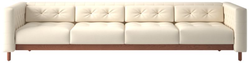 Marconi 4-Seater Tufted Sofa Kanvas Sand by Gianfranco Frattini - image 0 of 8