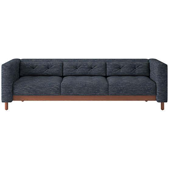 Marconi 3-Seater Tufted Sofa Curious Eclipse by Gianfranco Frattini