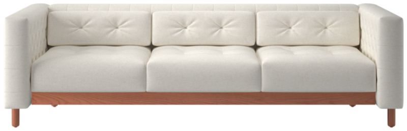 Viewing product image Marconi 81.5" Tufted Sofa Camila Oyster - image 1 of 7