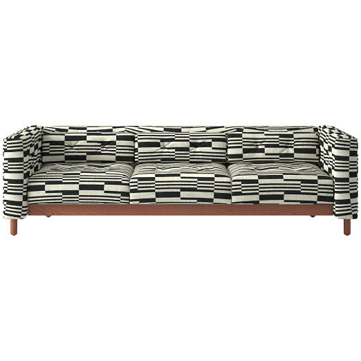 Marconi 81.5" Tufted Sofa Piano Domino