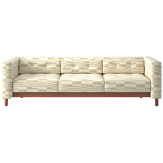 Marconi 3-Seater Tufted Sofa Piano Cloud by Gianfranco Frattini