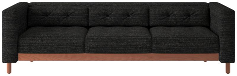 Viewing product image Marconi 81.5" Tufted Sofa Illecebrous Black Star - image 1 of 7