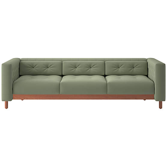 Marconi 81.5" Tufted Sofa Luca Sage