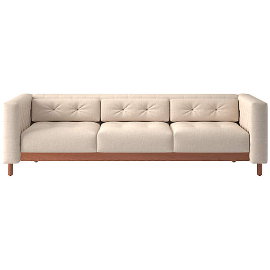 Marconi 81.5" Tufted Sofa Artisan Barley