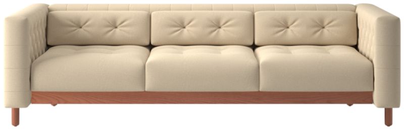 Viewing product image Marconi 81.5" Tufted Sofa Curious Mink - image 1 of 7
