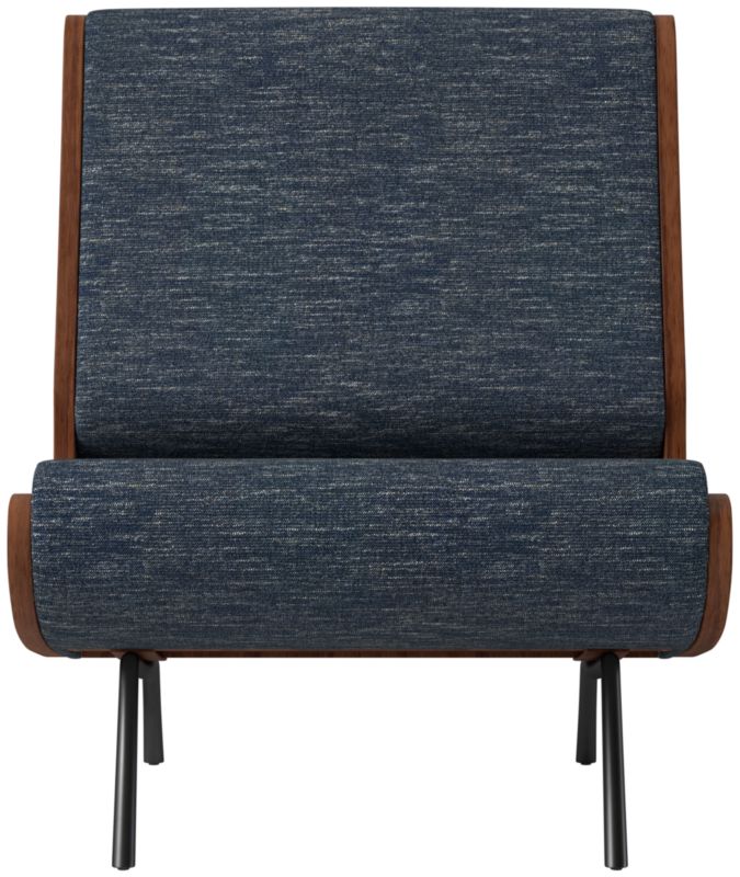 Viewing product image Meda Armless Lounge Chair Curious Eclipse by Gianfranco Frattini - image 1 of 9