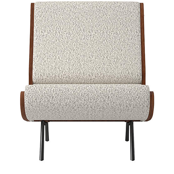 Meda Armless Lounge Chair Luca Emerald CB2