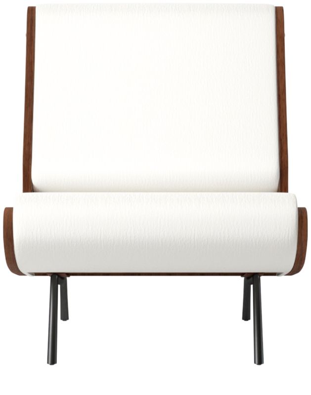 Meda Armless Lounge Chair Dream Pina Colada by Gianfranco Frattini - image 0 of 8