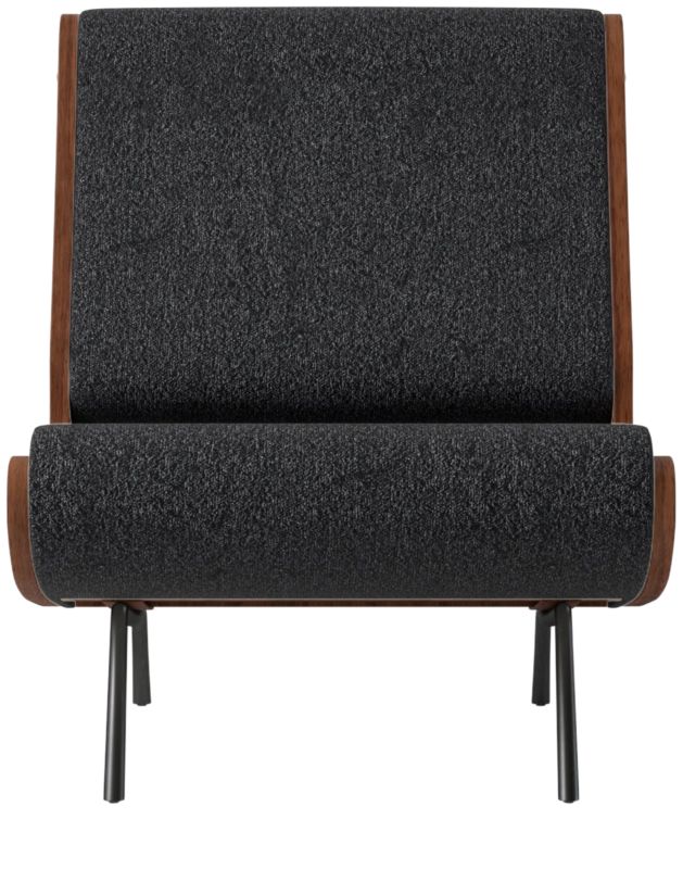 Meda Armless Lounge Chair Bloce Noir by Gianfranco Frattini - image 0 of 8