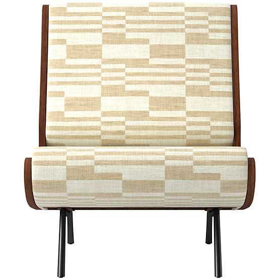 Meda Armless Lounge Chair Piano Cloud by Gianfranco Frattini