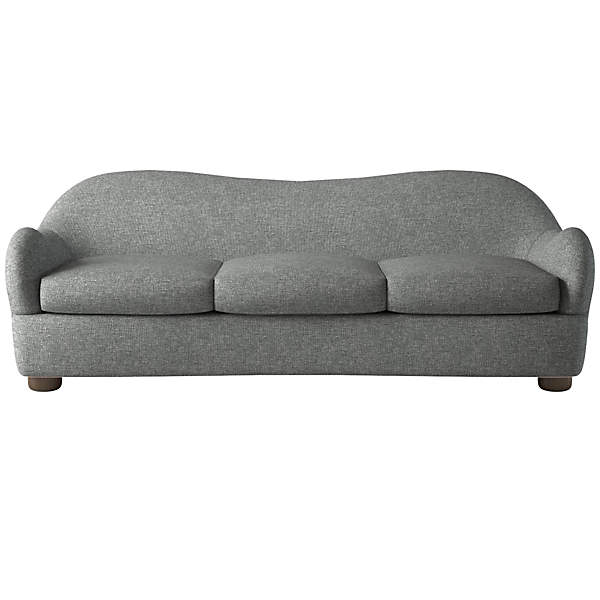Bacio Sofa Hatch Charcoal by Ross Cassidy Reviews CB2