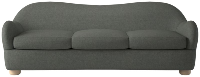 Bacio Sofa Taylor Charcoal by Ross Cassidy - image 0 of 2