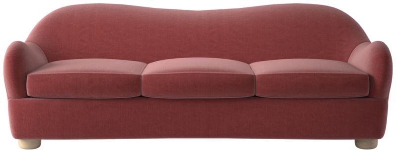 Viewing product image Bacio Sofa Luca Rose by Ross Cassidy - image 1 of 2