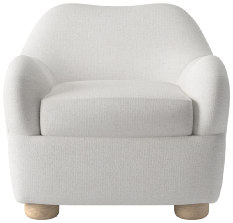 Bacio Lounge Chair Curious Linen by Ross Cassidy - image 0 of 7