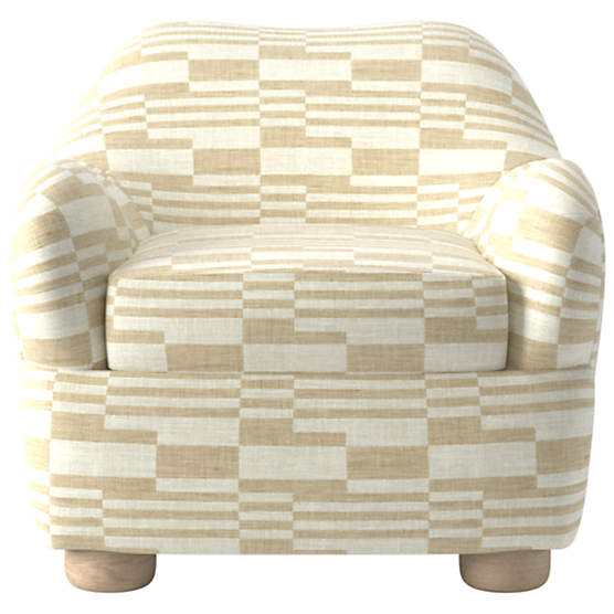 Bacio Lounge Chair Piano Cloud by Ross Cassidy
