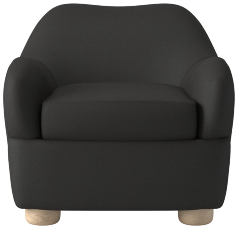 Bacio Lounge Chair Kanvas Ebony by Ross Cassidy - image 0 of 7