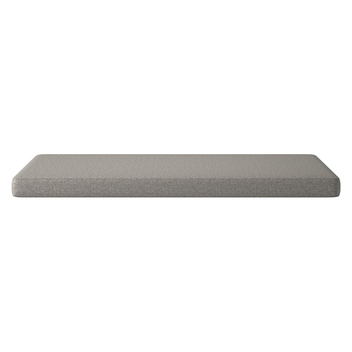 Boho Daybed Mattress Cover Twin Taylor Felt Grey CB2